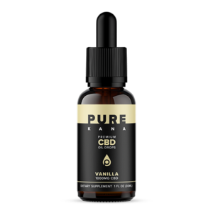 Buy Vanilla CBD Oil 1000mg Purekana Fast
